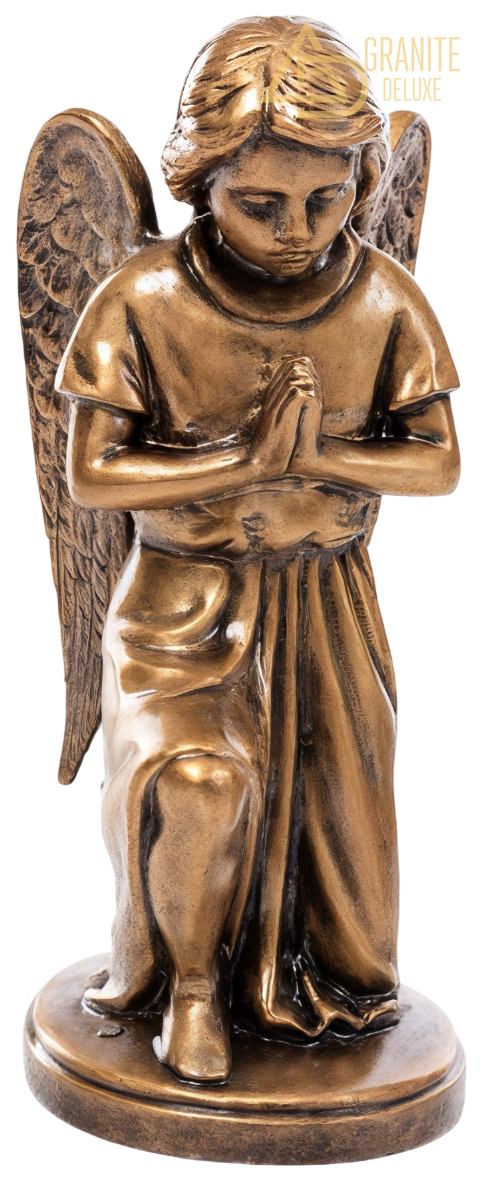 Скульптура ритуальная «Молящийся Ангел» 999