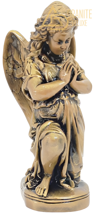 Скульптура ритуальная «Молящийся Ангелок» 997