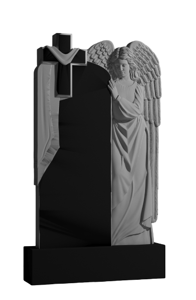 Резной памятник «Ангел и плащаница» 1557