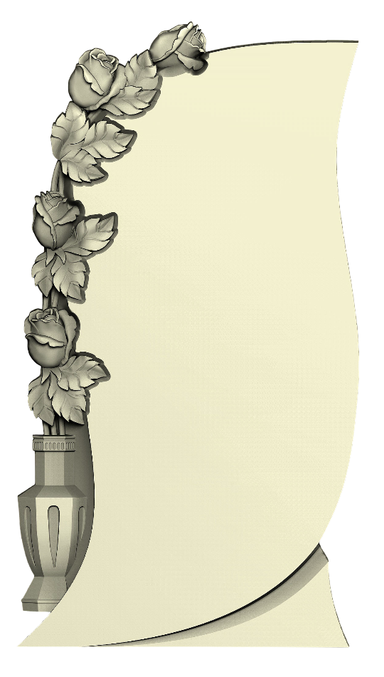 Резной памятник «Свеча памяти» 1719