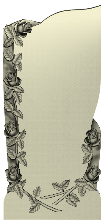 Резной памятник «Цветущая память» 1718