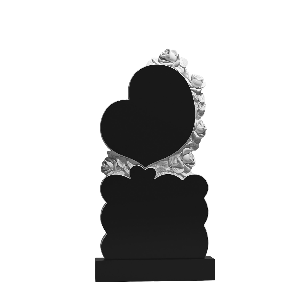 Резной памятник «Сердце любви» 1499