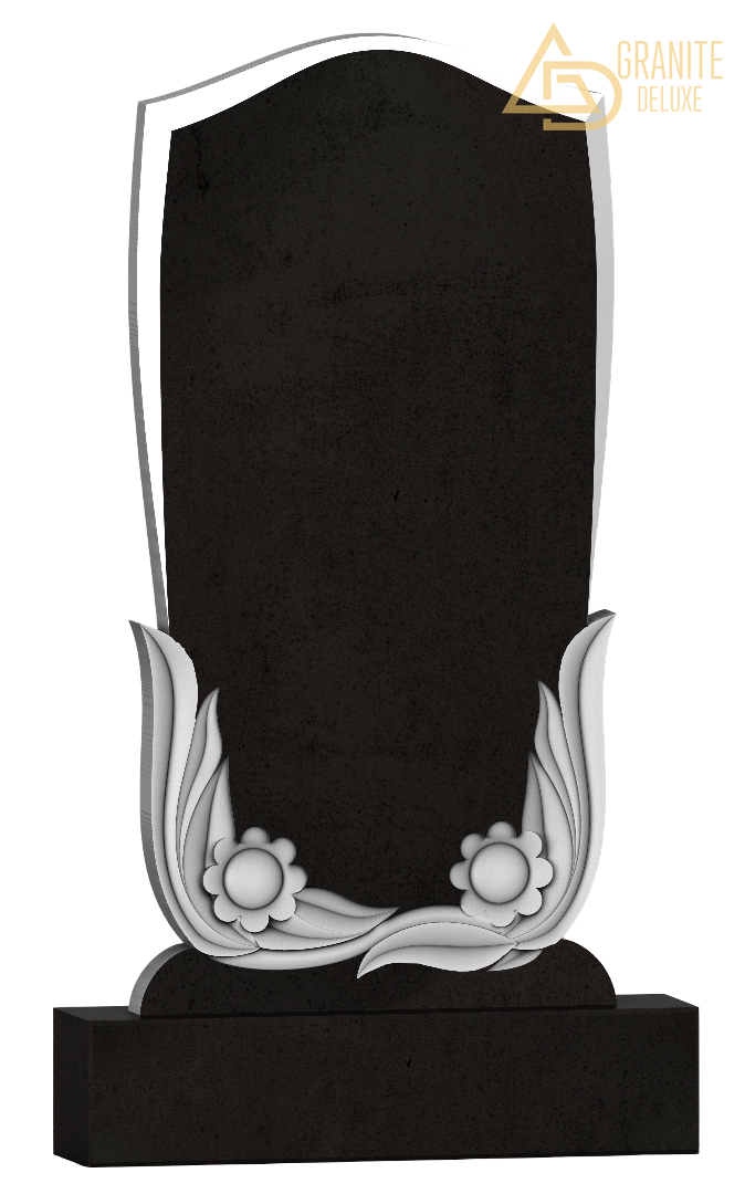 Резной памятник «Памятный венок» 1317