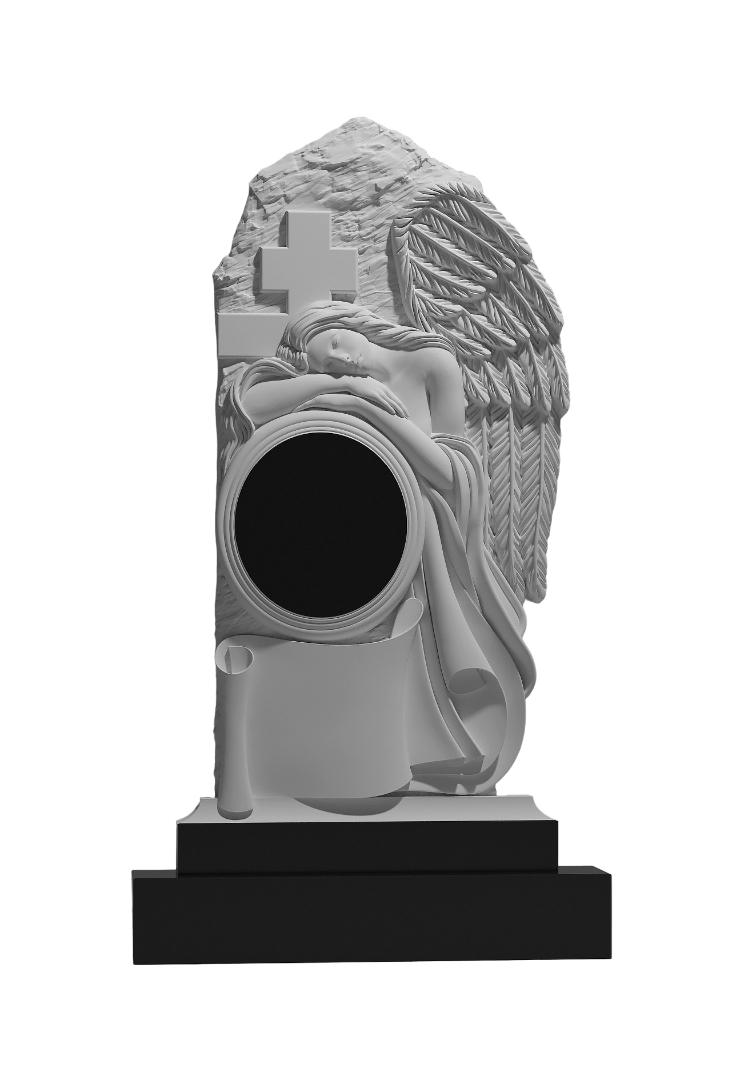 Резной памятник «Скорбящий страж» 1598