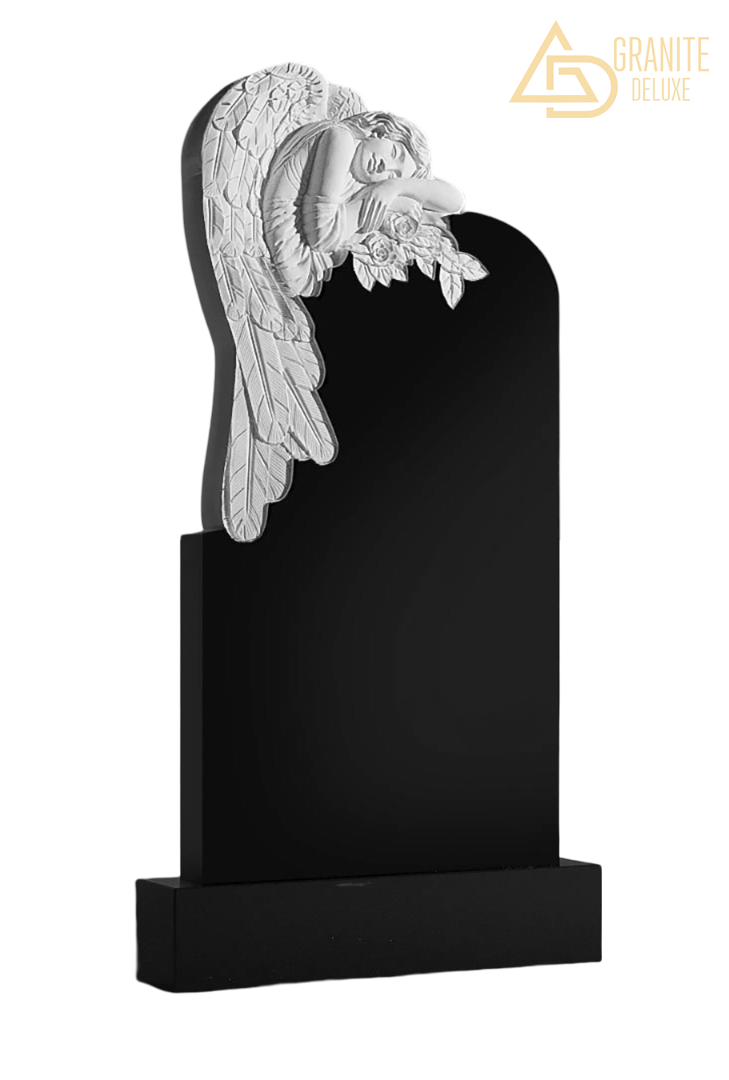 Резной памятник «Ангел в раздумье» 1354