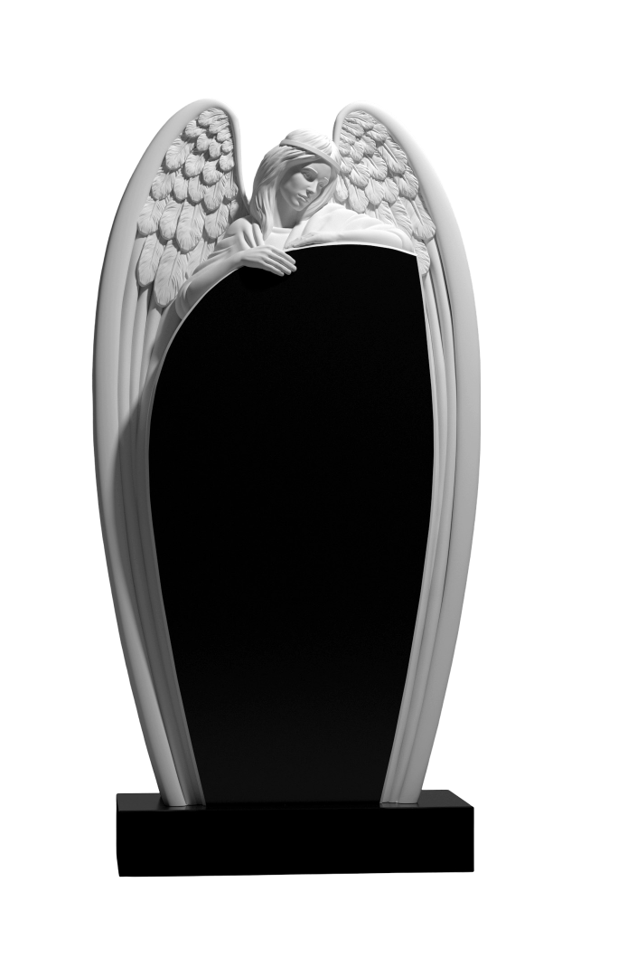Резной памятник «Крылья памяти» 1514