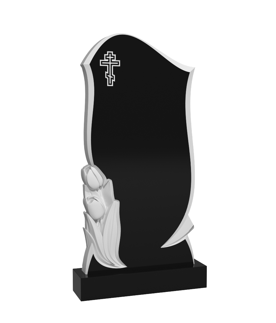 Резной памятник «Тюльпаны и крест» 1637