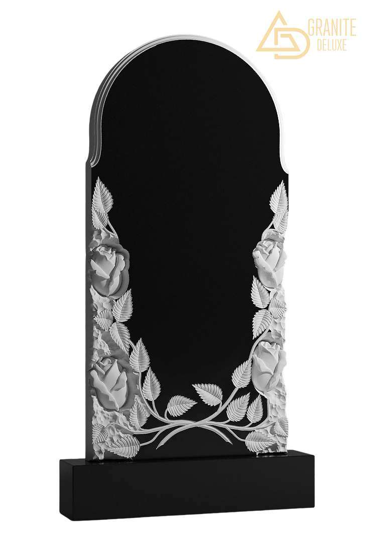 Резной памятник «Симметрия роз» 1373