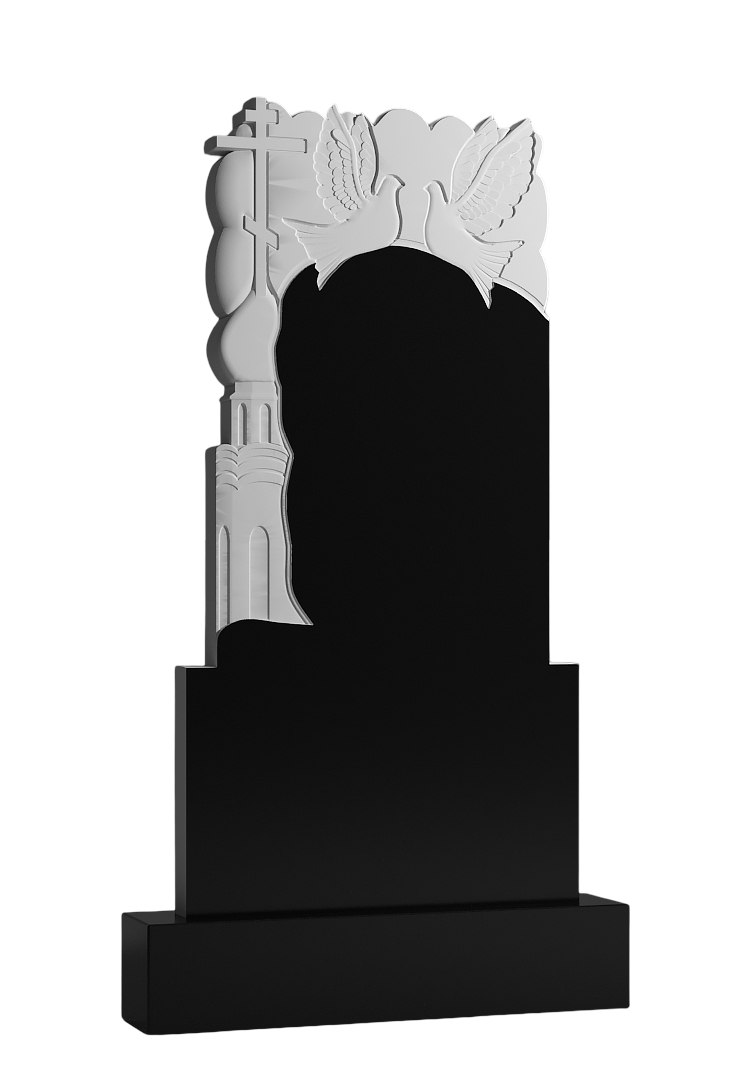 Резной памятник «Под куполами небес» 1398