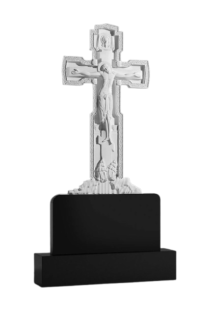 Резной памятник «Распятие» 1402